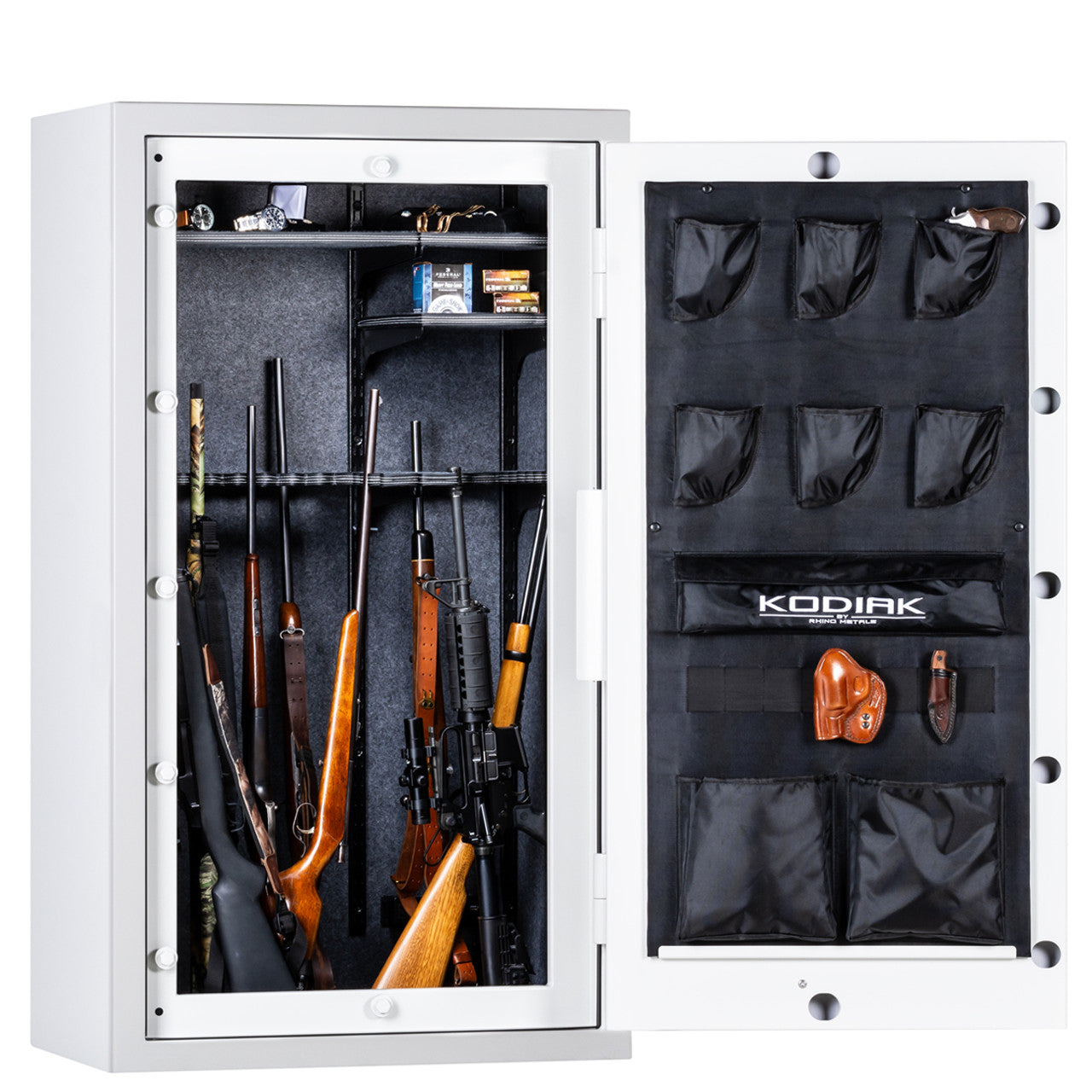 Kodiak KGX5933W | 59"H x 33"W x 23"D | 41 Long Gun Safe | 60 Min