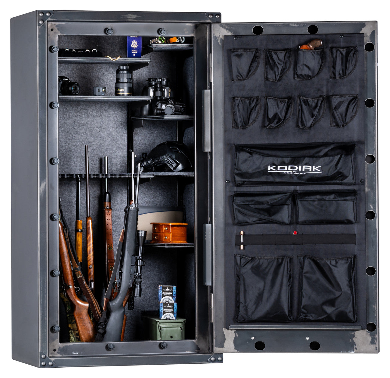 Kodiak KSX6736 | 67"H x 36"W x 25"D | 46 Long Gun Safe | 60 Min
