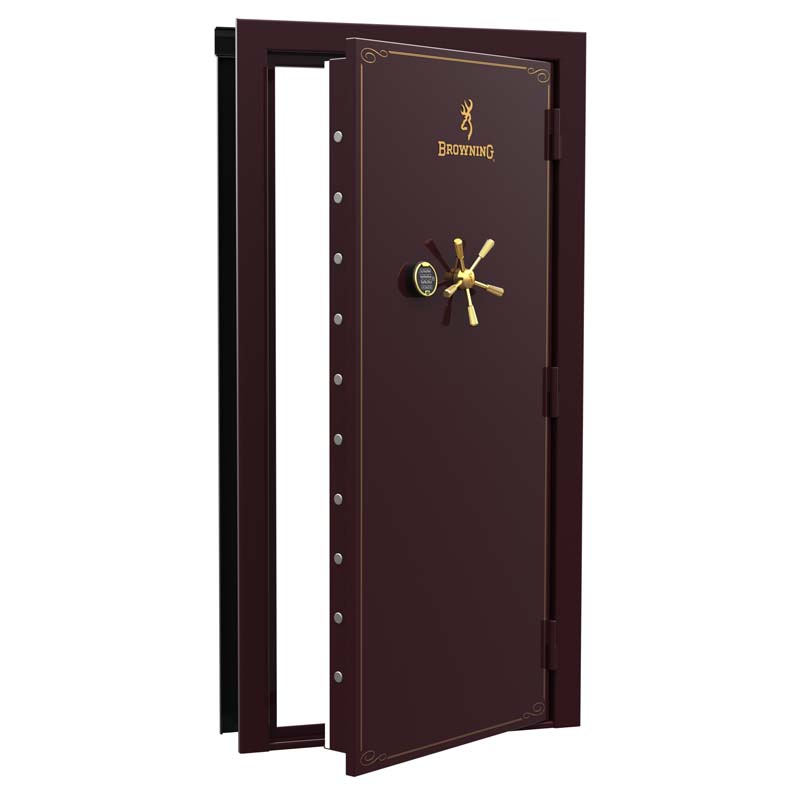 Out-Swing Clamshell Vault Door
