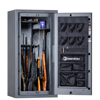 Rhino CX6030 | 60"H x 30"W x 25"D | 40 Long Gun Safe | 80 Min
