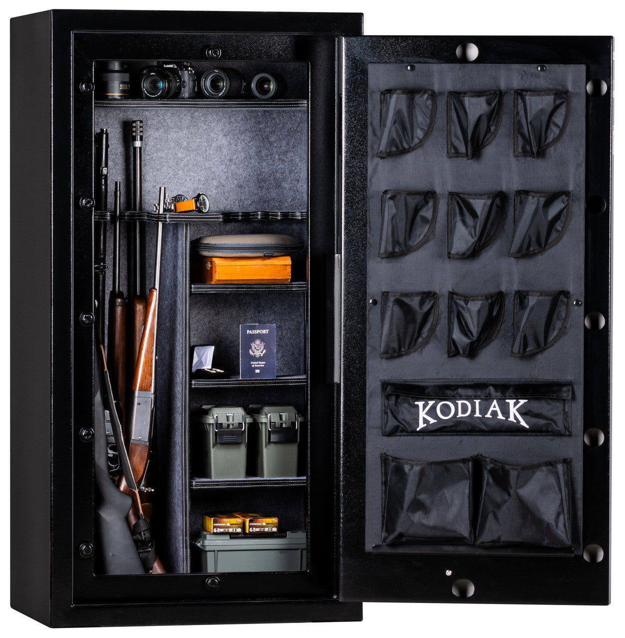Kodiak KBX5629 | 56"H x 29"W x 22"D | 42 Long Gun Safe | 30 Min
