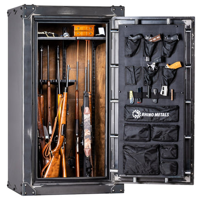 Rhino Ironworks Thunderbolt IWT6033X | 60"H x 33"W x 27"D | 36 Long Gun Safe | 170 Min