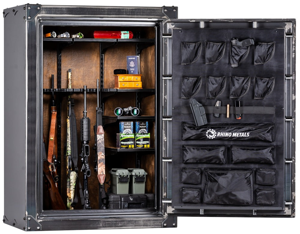Rhino Ironworks Thunderbolt IWT6042X | 60"H x 42"W x 27"D | 54 Long Gun Safe | 170 Min
